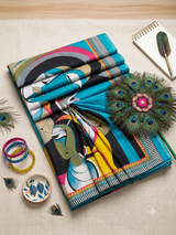 Beautiful and Designer handloom Cotton image 2