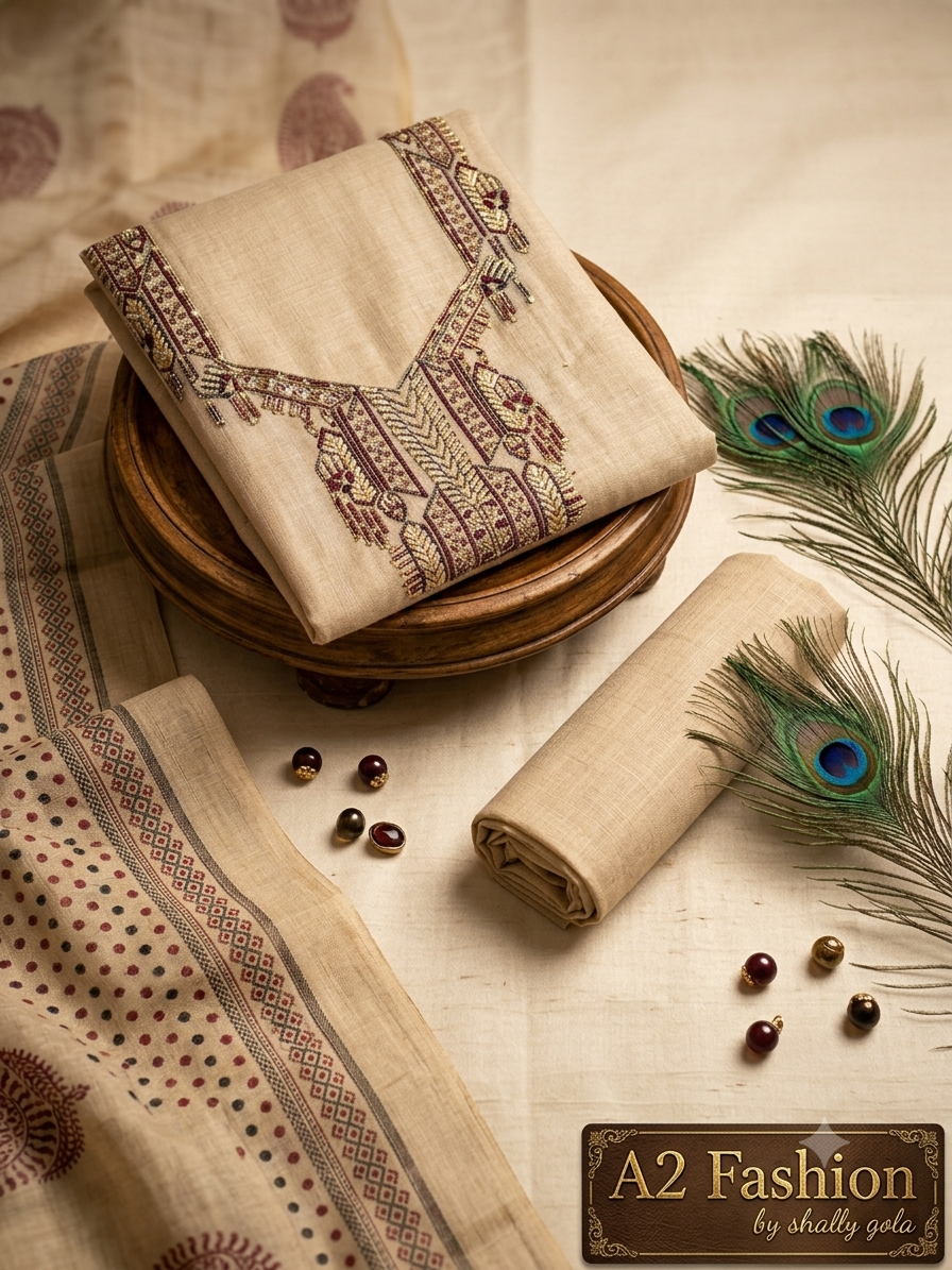 Classy and Beautiful Jamdhani Suit