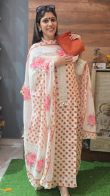 Pure Polka Cotton Suit image 1