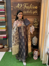 Designer and Beautiful Maheswari Silk image 1