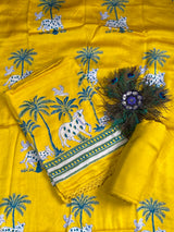 Premium Pichwai Pure Modal Silk ( Must buy wala suit hai) suit no 3 image 2