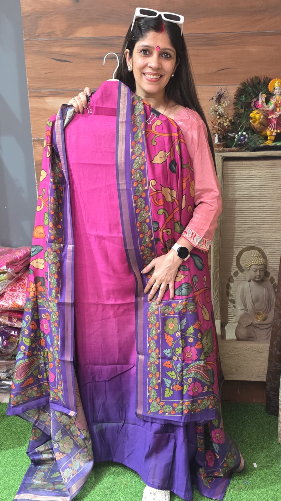 khubsurat Ombre Maheshwari Silk (27oct)