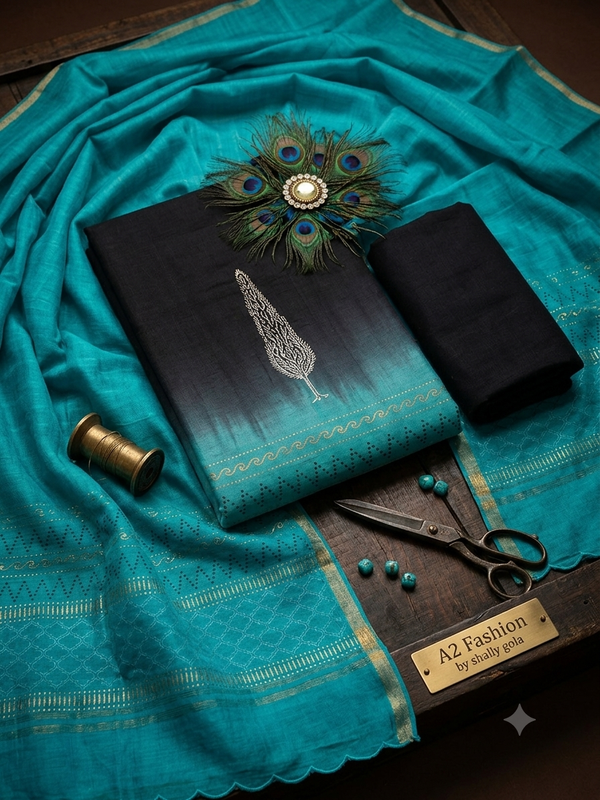 Premium 70gm Pure Maheshwari Silk