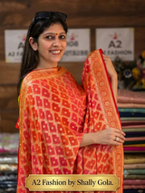 Festive Collection Exclusive Pure Khadi Georgette image 4