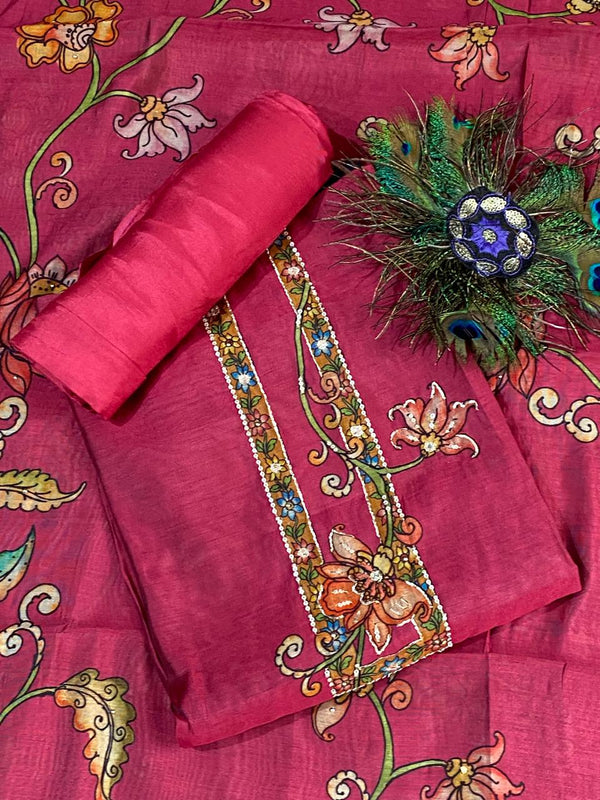 Exclusive Pure Maheshwari Silk (suit no 14)