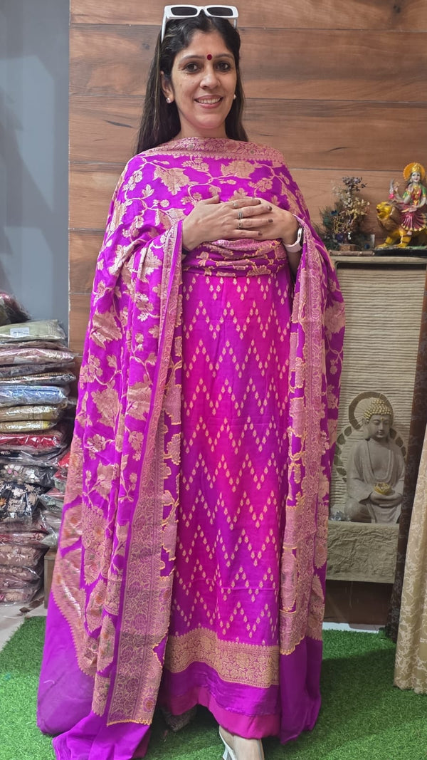 Pure Khadi Georgette Karvachauth Special  1000rs Discount ( 23 Oct )